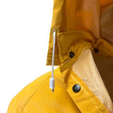 Boss Yellow PVC/Polyester Rain Jacket M