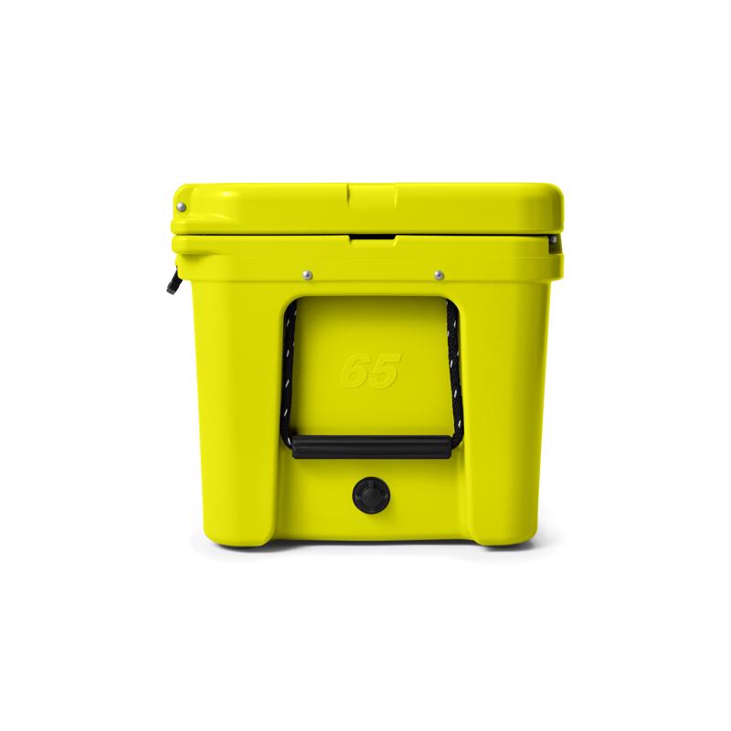YETI Tundra 65 Firefly Yellow 77 can Hard Cooler