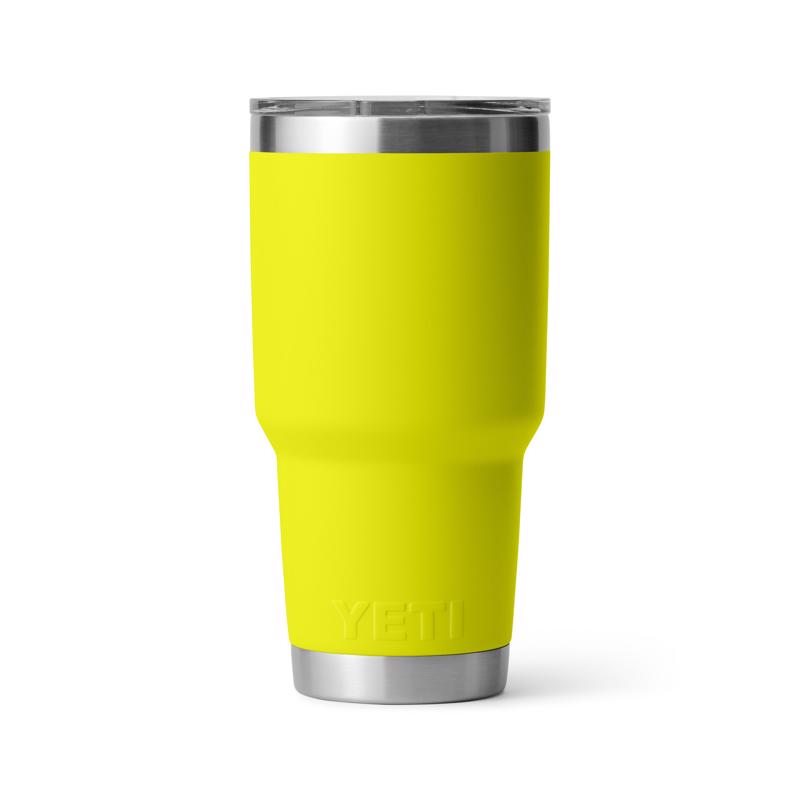 YETI Rambler 30 oz Firefly Yellow BPA Free Tumbler with MagSlider Lid