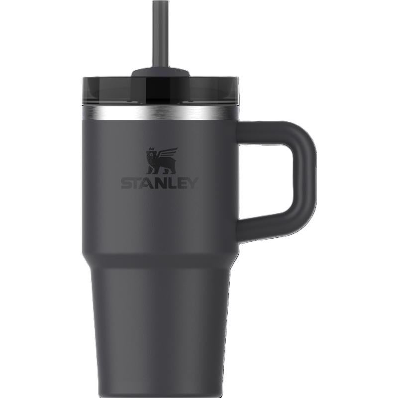 STRW TMBLR SS BLK 20OZ