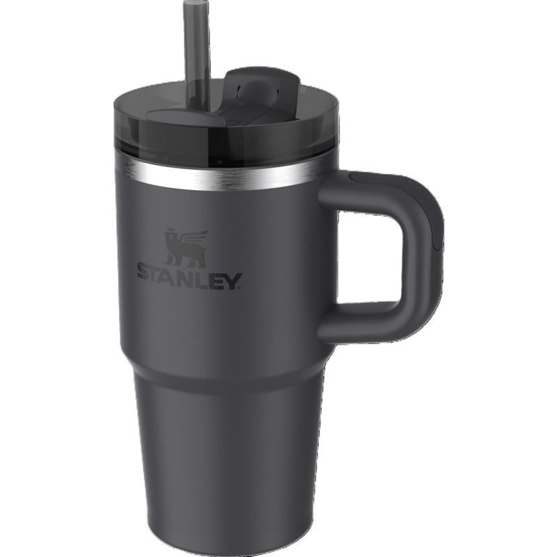 Stanley The Quencher H2.0 FlowState 20 oz Black BPA Free Flow State Insulated Bottle