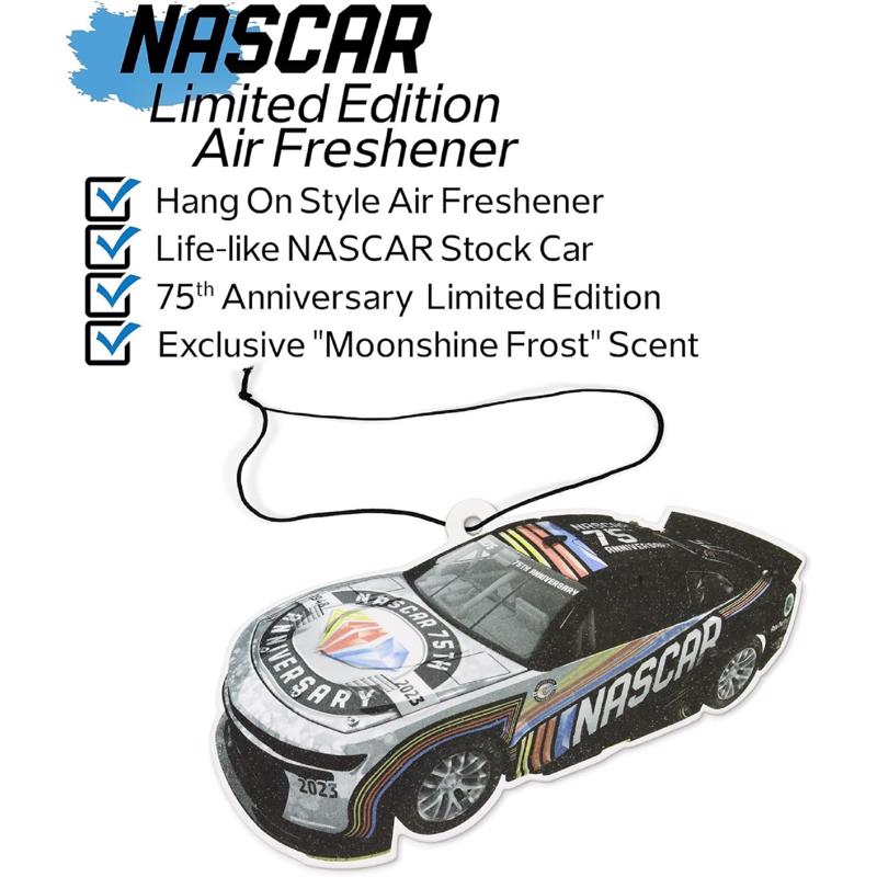 Nascar Moonshine Frost Scent Car Air Freshener Solid 1 pk