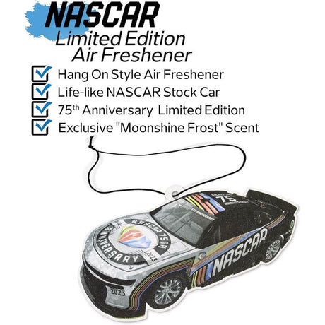 Nascar Moonshine Frost Scent Car Air Freshener Solid 1 pk