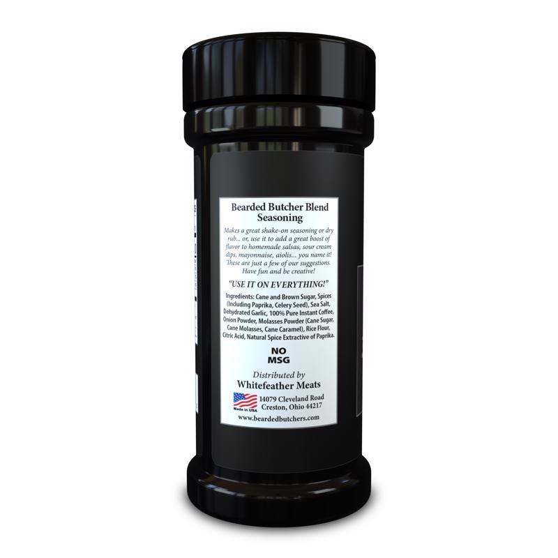 Bearded Butchers Black Blend Seasoning 9.5 oz