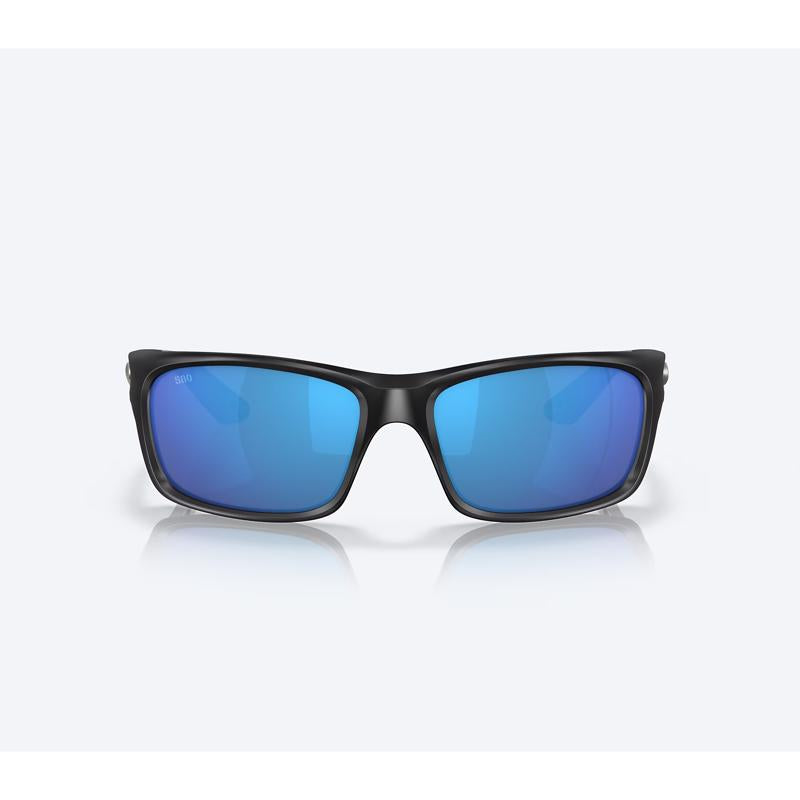 Costa Jose Pro Men's Sunglasses Sunglasses Matte Black Frame Matte Black Frame Men's Blue Mirror Len