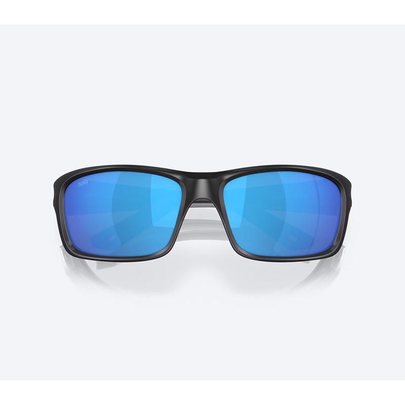 Costa Jose Pro Men's Sunglasses Sunglasses Matte Black Frame Matte Black Frame Men's Blue Mirror Len