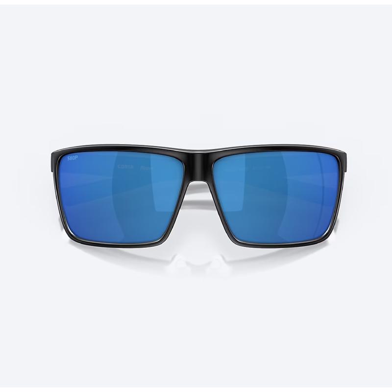 Costa Rincon II Men's Sunglasses Sunglasses Matte Black Frame Matte Black Frame Men's Blue Mirror Le