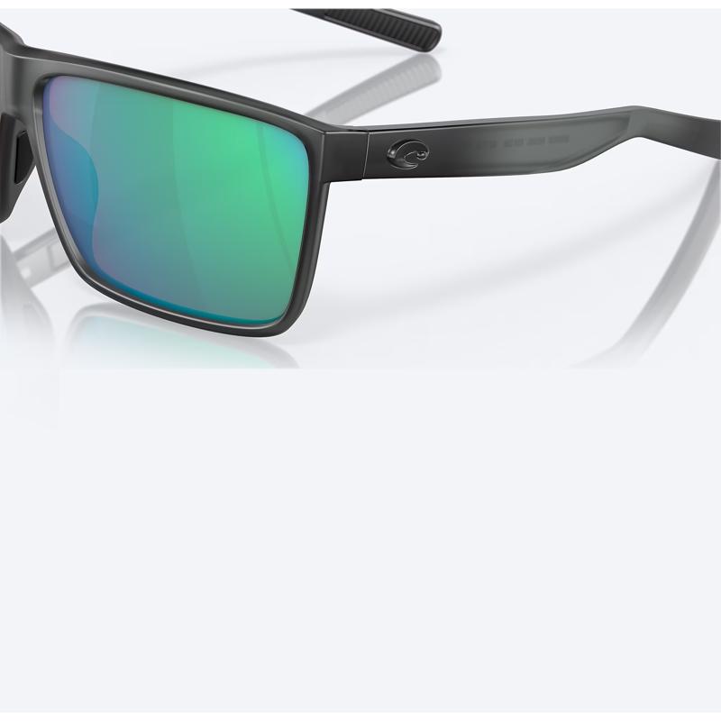 Costa Rincon II Men's Sunglasses Sunglasses Matte Smoke Frame Matte Smoke Frame Men's Green Mirror L