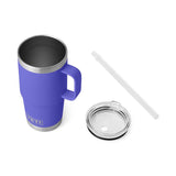 YETI Rambler 25 oz Ultramarine Violet BPA Free Straw Mug