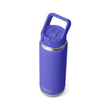 YETI Rambler 26 oz Ultramarine Violet BPA Free Bottle with Straw Cap