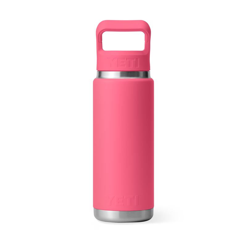 YETI Rambler 26 oz Tropical Pink BPA Free Bottle with Straw Cap