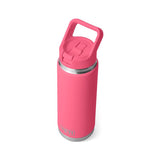 YETI Rambler 26 oz Tropical Pink BPA Free Bottle with Straw Cap