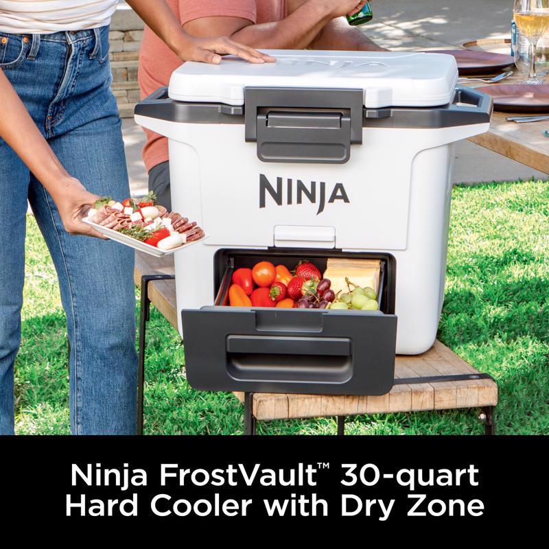 Ninja FrostVault White 30 qt Hard Cooler
