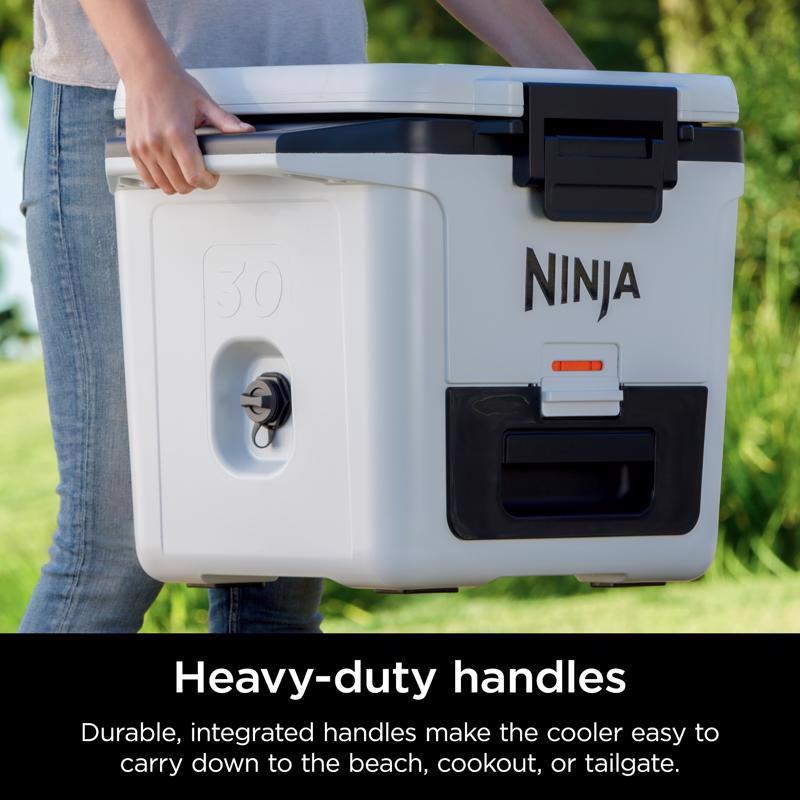 Ninja FrostVault White 30 qt Hard Cooler