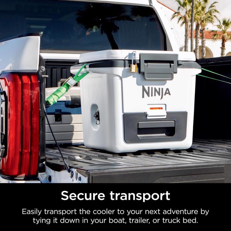 Ninja FrostVault White 30 qt Hard Cooler