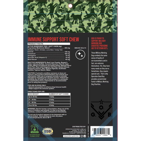 Operation Good Boy SRE Dog Joint and Immunity Support 60 ct