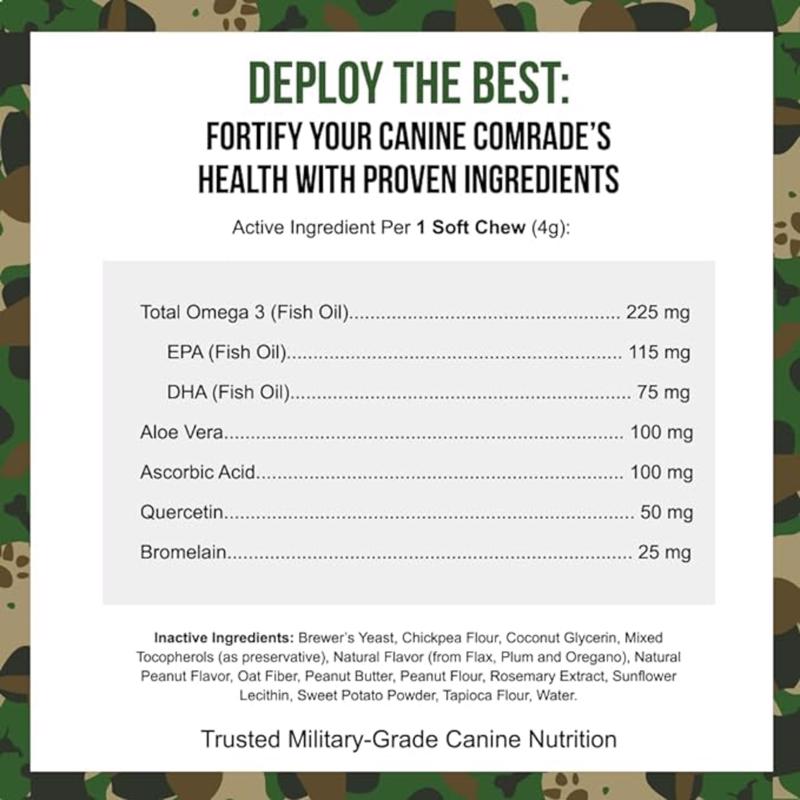 Operation Good Boy SRE Dog Pet Allergy Relief 60 ct