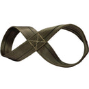 Operation Good Boy Rip Cord Pull Toy Green Woven Paracord 8 Design Dog Tug Toy 1 pk