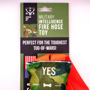Operation Good Boy Multicolored Nylon Fire Hose Military Intelligence Dog Tug Toy 1 pk