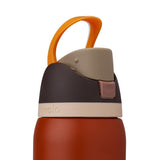 Owala FreeSip 32 oz Burnt Orange BPA Free Ode to October Water Bottle with Spout Lid