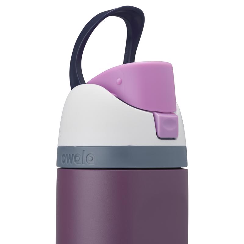 Owala FreeSip 24 fl. oz. Purple BPA Free Wacky Wildberry Water Bottle with Spout Lid
