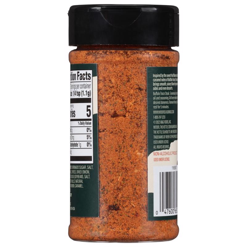 Weber Sazerac Buffalo Trace Seasoning 6.5 oz