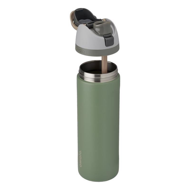 Owala FreeSip 24 fl. oz. Green House BPA Free Water Bottle with Spout Lid