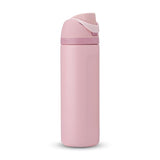 Owala FreeSip 24 fl. oz. Rose Quartz BPA Free Water Bottle with Spout Lid