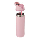 Owala FreeSip 24 fl. oz. Rose Quartz BPA Free Water Bottle with Spout Lid