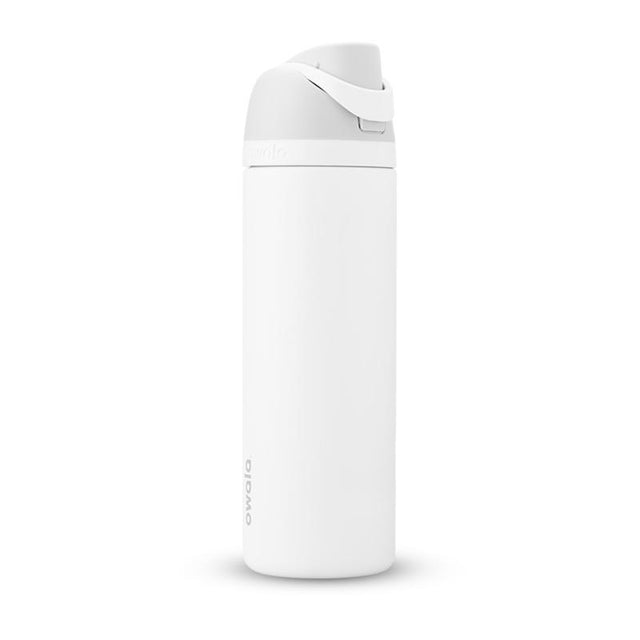 Owala FreeSip 24 fl. oz. Shy Marshmallow BPA Free Water Bottle with Spout Lid