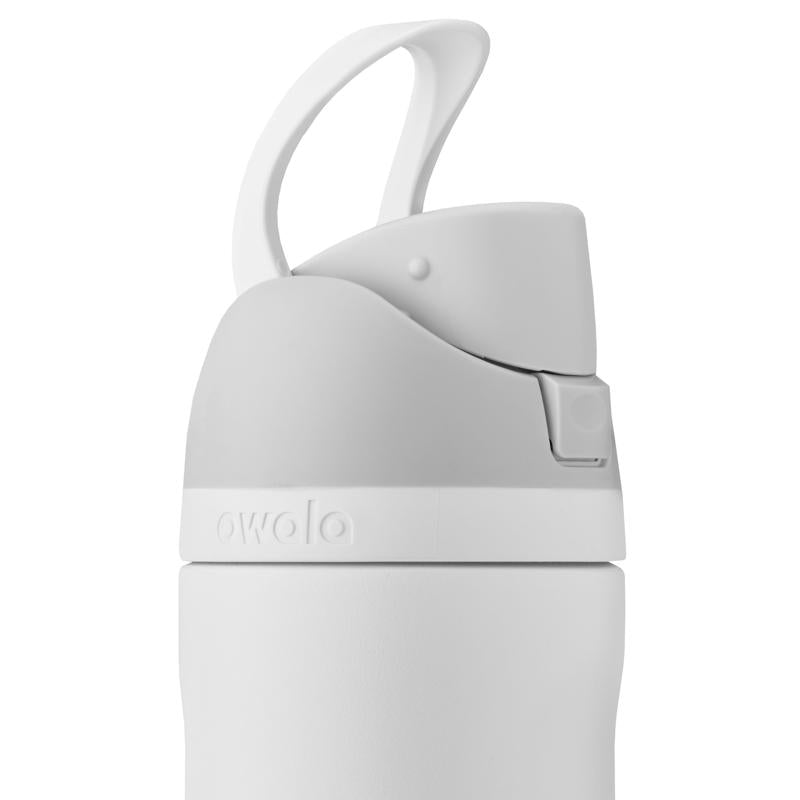 Owala FreeSip 24 fl. oz. Shy Marshmallow BPA Free Water Bottle with Spout Lid
