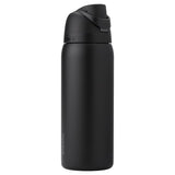 Owala FreeSip Insulated Stainless Steel Water Bottle with Straw, BPA-Free Sports Water Bottle, Great for Travel, 24 Oz, Very, Very Dark
