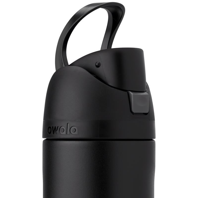 Owala FreeSip 24 fl. oz. Very Very Dark BPA Free Water Bottle with Spout Lid