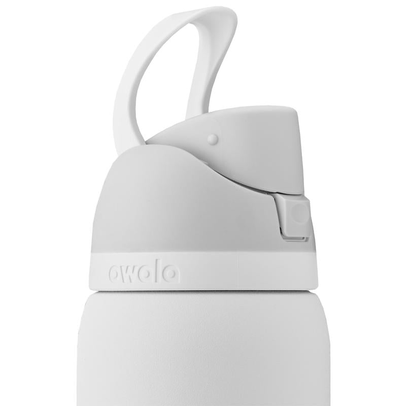 Owala FreeSip 32 fl. oz. Shy Marshmallow BPA Free Water Bottle with Spout Lid