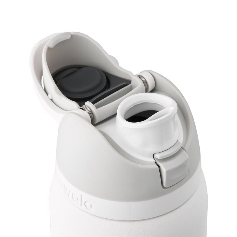 Owala FreeSip 32 fl. oz. Shy Marshmallow BPA Free Water Bottle with Spout Lid