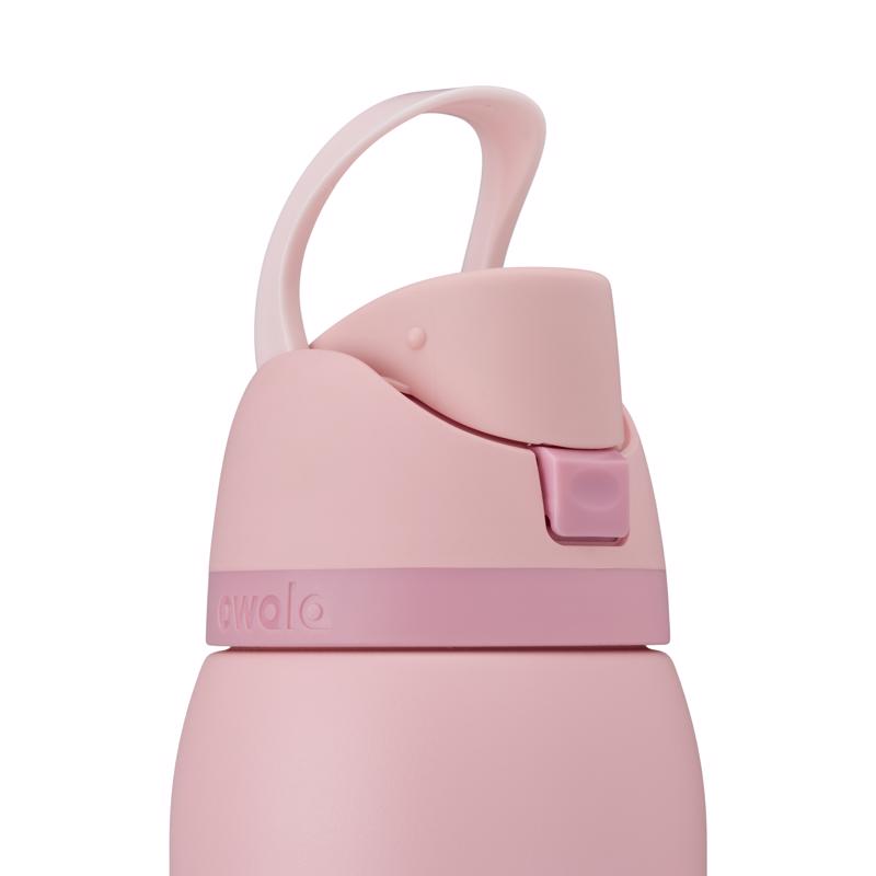 Owala FreeSip 40 fl. oz. Rose Quartz BPA Free Water Bottle with Spout Lid