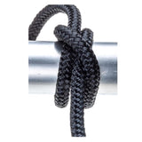 Seachoice Double Braid Black Nylon Dock Lines