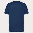 Oakley Bark New XXL Short Sleeve Men's Crew Neck Navy Tee Shirt