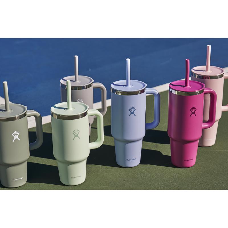 Hydroflask 40 fl. oz. aloe BPA Free Insulated Straw Tumbler