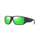 Maui Jim Keha AF Men's Matte Dark Havana Frame Maui Green Lens Polarized Sunglasses