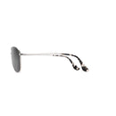 Maui Jim Cliff House Unisex Sunglasses Sunglasses Silver Frame Silver Frame Unisex Neutral Grey Lens