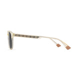 Maui Jim Hiehie Unisex Shiny Trans Yellow Frame Neutral Grey Lens Polarized Sunglasses