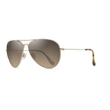 Maui Jim Mavericks Unisex Sunglasses Sunglasses Gold Frame Gold Frame Unisex HCL Bronze Lens Gold Fr