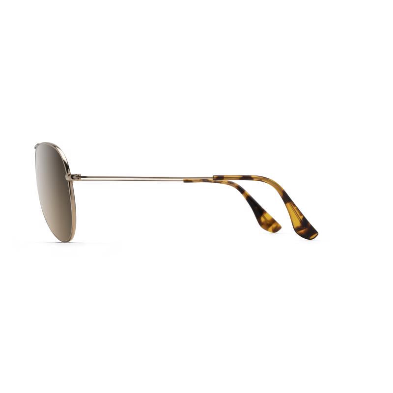 Maui Jim Mavericks Unisex Sunglasses Sunglasses Gold Frame Gold Frame Unisex HCL Bronze Lens Gold Fr
