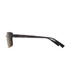 Maui Jim Laulima Unisex Sunglasses Sunglasses Shiny Dark Havana Frame Shiny Dark Havana Frame Unisex