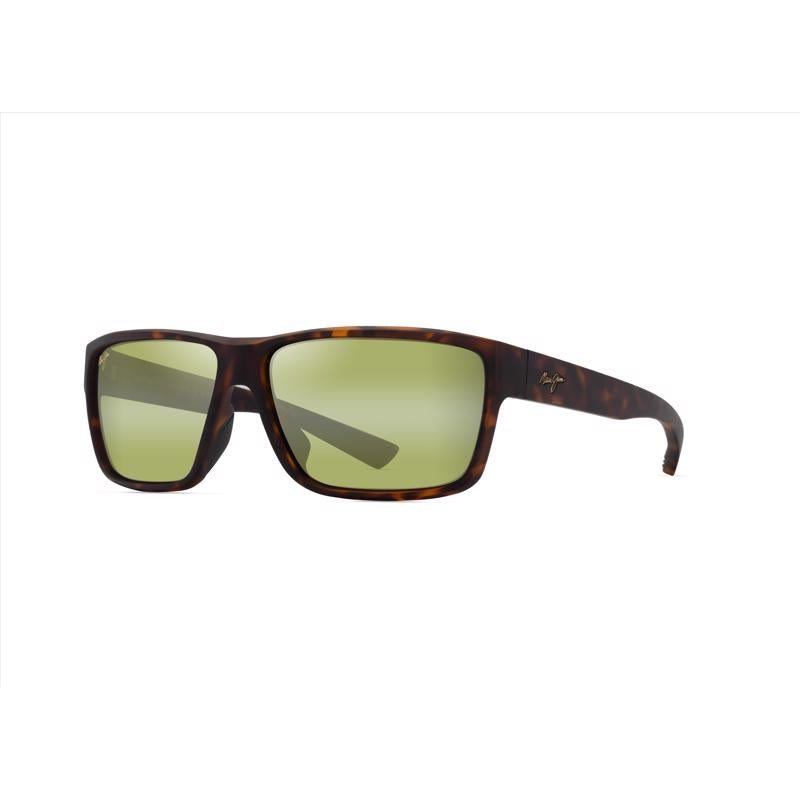 Maui Jim Uila Men's Matte Dark Havana w/Black Frame Maui HT Lens Polarized Sunglasses