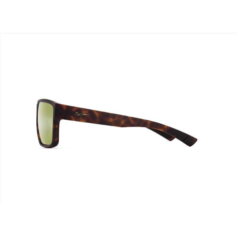 Maui Jim Uila Men's Matte Dark Havana w/Black Frame Maui HT Lens Polarized Sunglasses