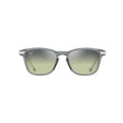 Maui Jim ManaOlana Unisex Shiny Trans Grey w/Silver Frame Maui HT Lens Polarized Sunglasses