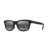 Maui Jim Kapii Unisex Matte Black Frame Neutral Gray Lens Polarized Sunglasses