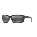 Maui Jim Kanaio Coast Unisex Matte Soft Black/White/Blue Frame Neutral Grey Lens Polarized Sunglasse
